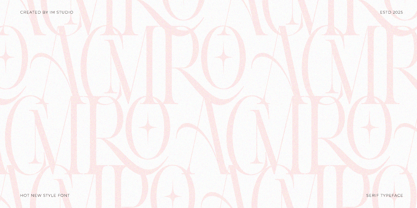 Aroney Font Poster 4