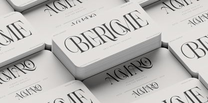 Aroney Font Poster 10