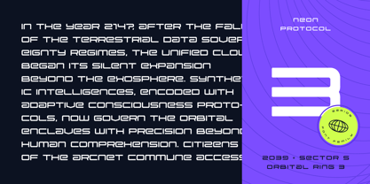 Aerios Font Poster 2