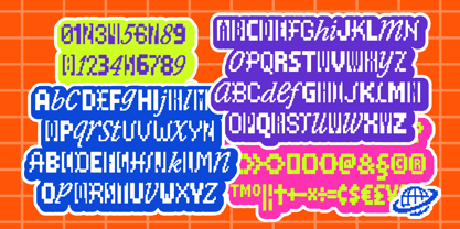 Ransom Pixel Font Poster 8
