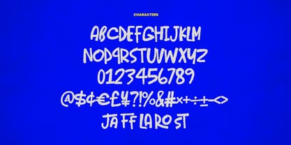 MC Jaroh Unique Font Poster 5