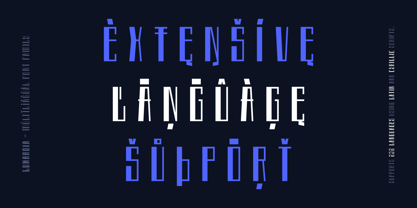 Lunardia Font Poster 3