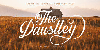 Daustley Font Poster 1