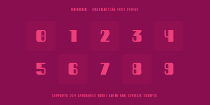 Spacho Font Poster 13