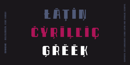 Spacho Font Poster 14