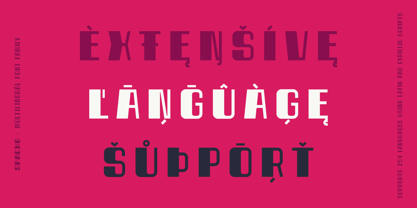 Spacho Font Poster 4