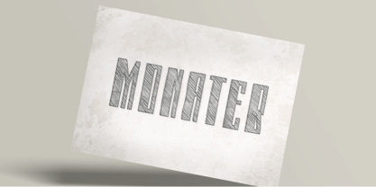 Monateb Font Poster 6