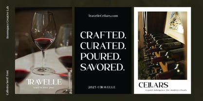 Callmira Font Poster 3