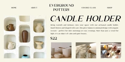 Callmira Font Poster 4