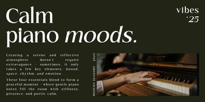 Callmira Font Poster 2