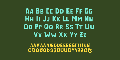 Reiseburo Display Font Poster 3