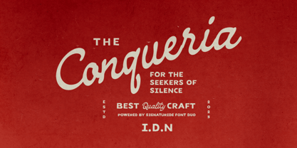 Lockride Font Poster 2