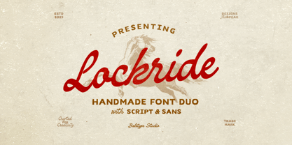 Lockride Font Poster 1