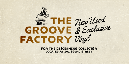 Lockride Font Poster 4