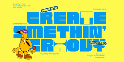 Sunny Chunk Font Poster 3