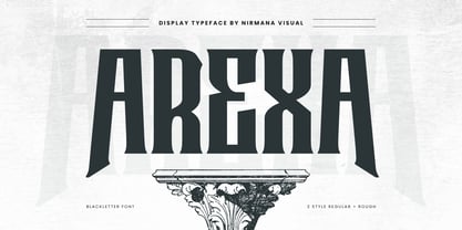 Arexa Font Poster 1