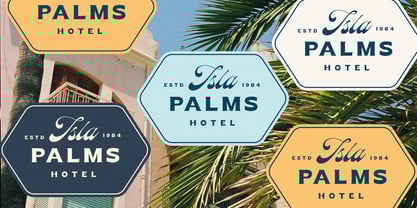 Peach Sangria Font Poster 12