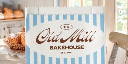 Peach Sangria Font Poster 2