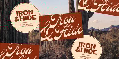 Peach Sangria Font Poster 10