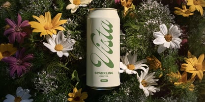 Peach Sangria Font Poster 4