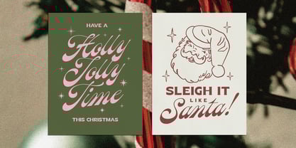 Peach Sangria Font Poster 5