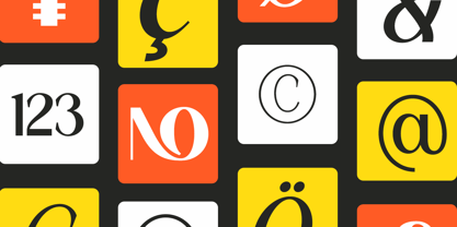 Korners Font Poster 3