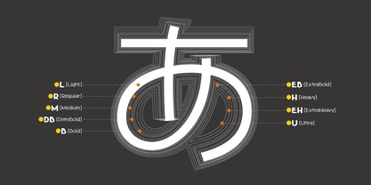 WaonPro Font Poster 7