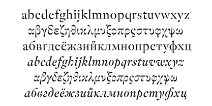 Sharp Serif Display PE Font Poster 5