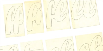 Forte Forward Font Poster 3