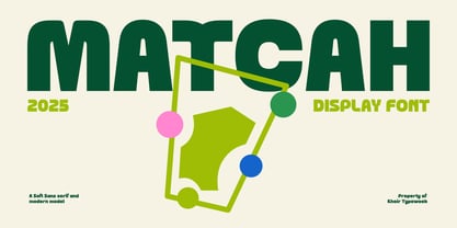 Matcah Font Poster 1