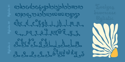 Evalyos Font Poster 7