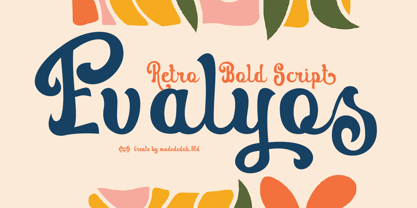 Evalyos Font Poster 1