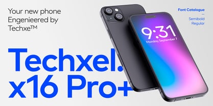 Glyphic Sans Font Poster 10