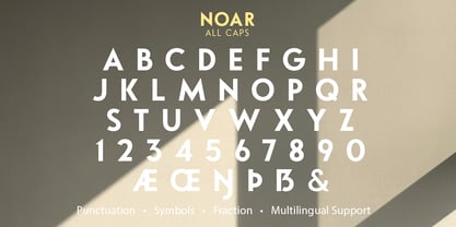 Noar Font Poster 14