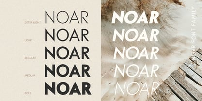 Noar Font Poster 3