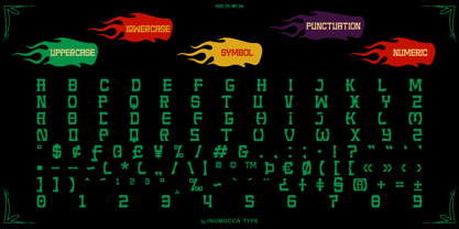 Rebel Kulture Outline Font Poster 9