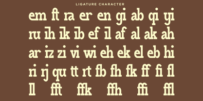 Haleriy Font Poster 9