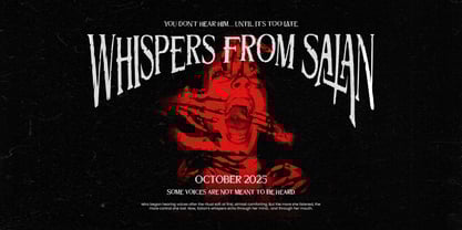 Thormcroft Hex Font Poster 6