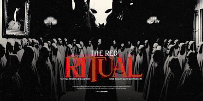 Thormcroft Hex Font Poster 5