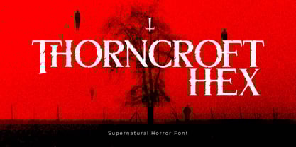 Thormcroft Hex Font Poster 1