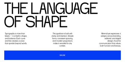 Kontrue Font Poster 5