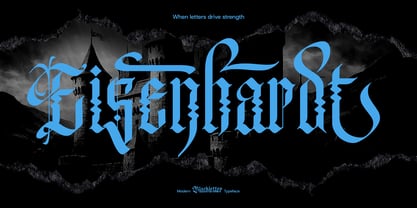 Eisenhardt Pro Font Poster 10