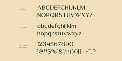 Rorenza Font Poster 5