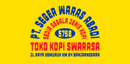 Swarasa Font Poster 6
