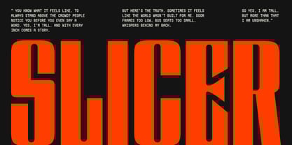 GW Slicer Font Poster 5