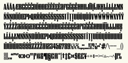 GW Slicer Font Poster 9