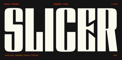 GW Slicer Font Poster 1