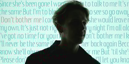 Spritely Hand Font Poster 3