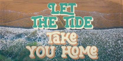 Sunride Dream Font Poster 6