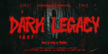 The Silent Murder Font Poster 5